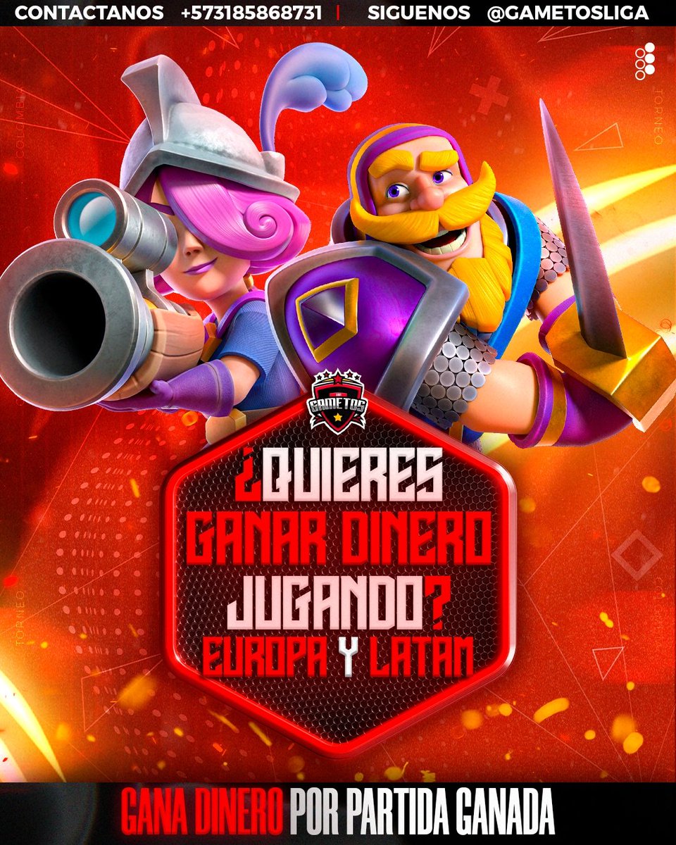 Liga Gametos - Clash Royale tweet media