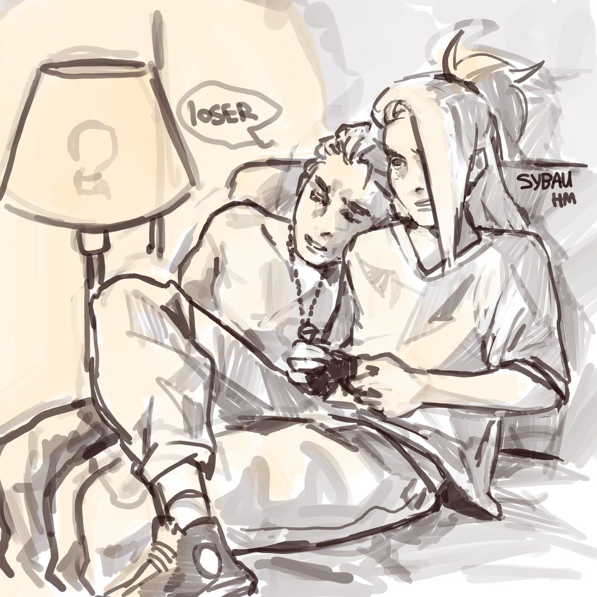 DVL_DN's tweet image. 🎮 #hidadei #deidara #hidan