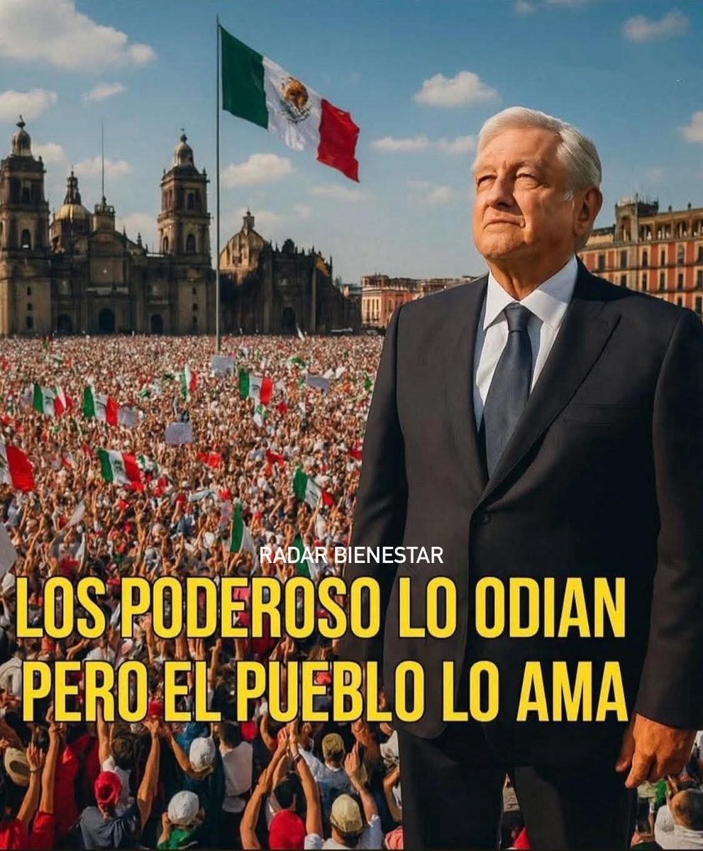Morena_Durango_'s tweet photo. Cuando un líder está con el pueblo, ningún poder puede silenciar su voz 🇲🇽
Viva Andrés Manuel Lopez Obrador ❤️ https://t.co/kI7QHL1rbc