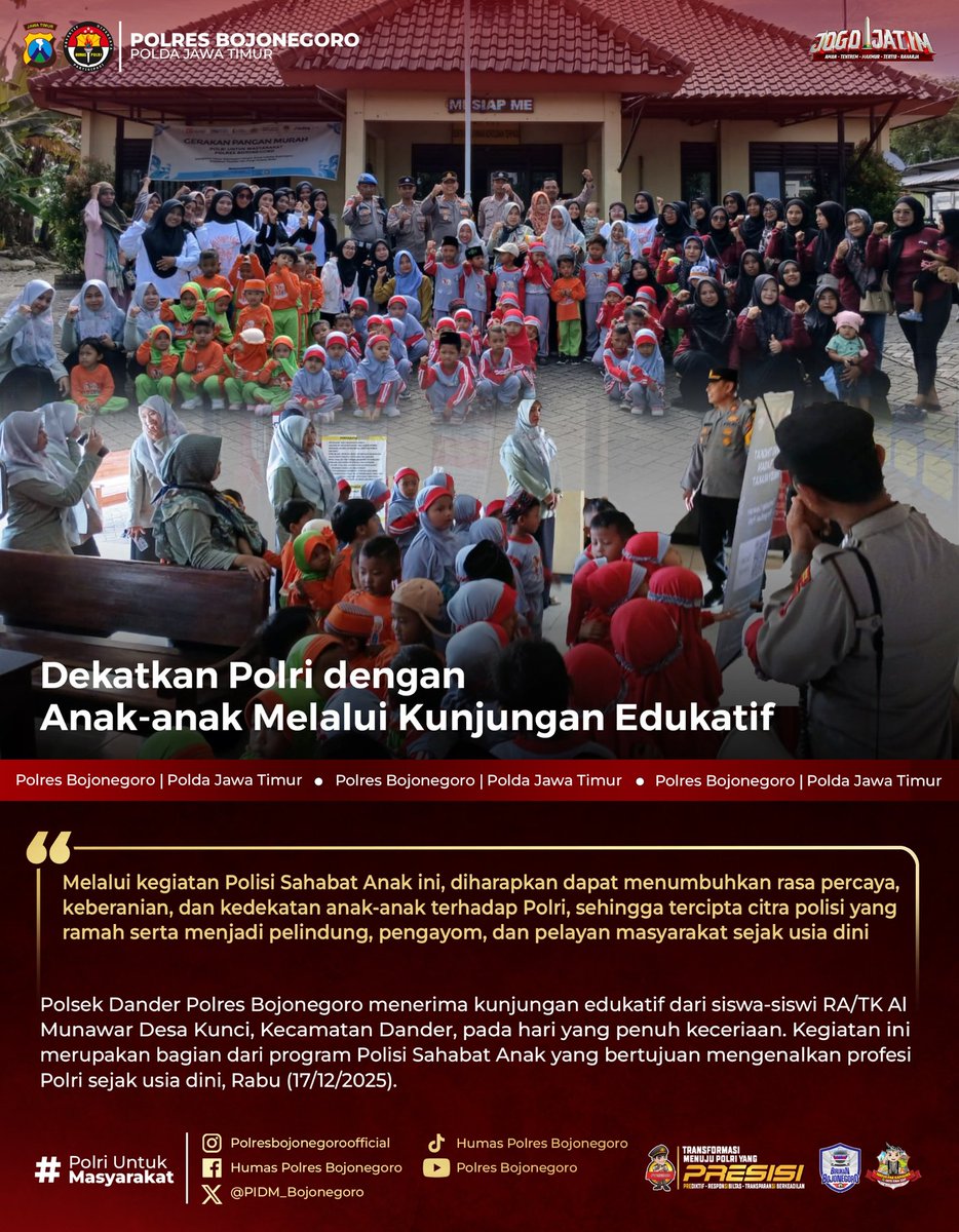 altezza007's tweet photo. @divisihumaspolri 
@spripimpolri
@humaspoldajatim 

#PolriUntukMasyarakat
#PresisiUntukIndonesia
#HumanisTegakkanIndonesia
#PolresBojonegoro
#poldajatim. https://t.co/SQr7tD88LV
