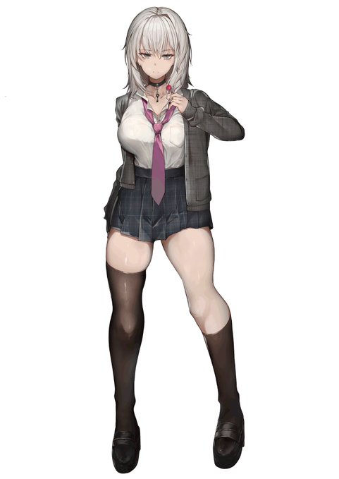 身内TRPGの立ち絵供養。 HO4だったから好き勝手クトゥルフキャラにした