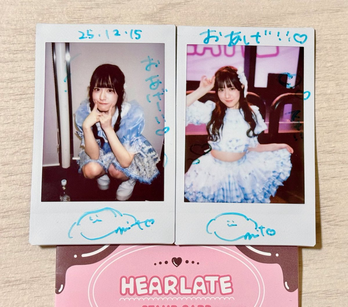 即購入可能⭕️天音みほさん 物販 生誕祭 チェキ グッズセット 120点 2025.12.5(月)📍品川 2025.12.16(火)📍恵比寿 HEARLATE 桜音みと