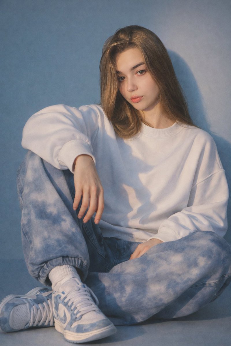 Futuristic Fashion Editorial with Identity Preservation — example 2