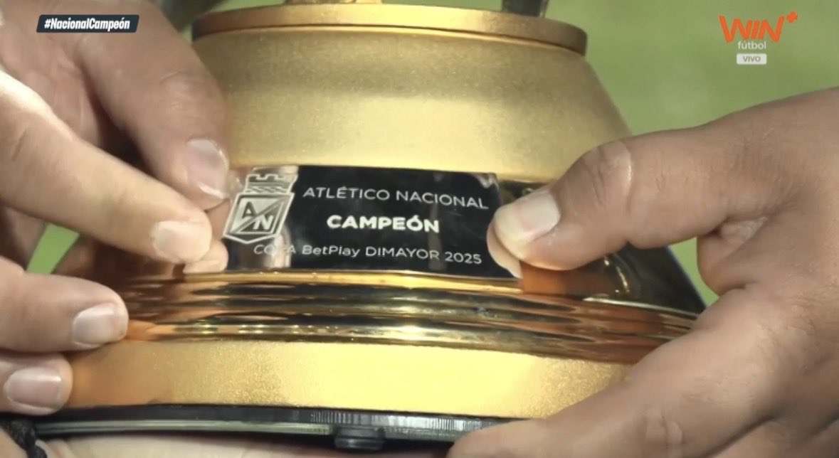 Vamos <a href="/nacionaloficial/">Atlético Nacional</a> 🏆