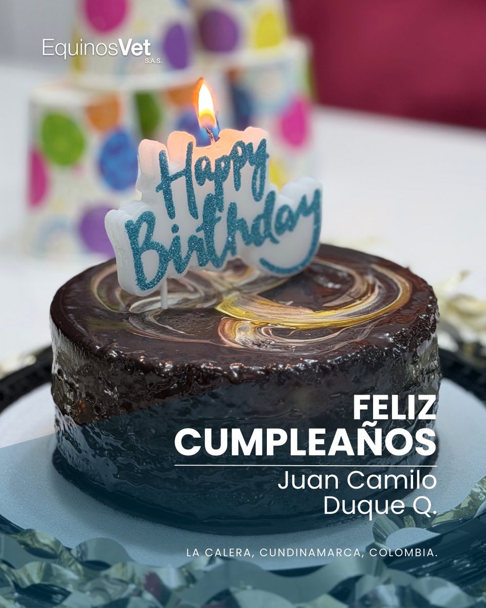 ¡Feliz Cumpleaños!

Dios te bendiga y llene tus días de felicidad infinita.

Te amo ♥️🐴

#FelizCumpleaños #FelizDía