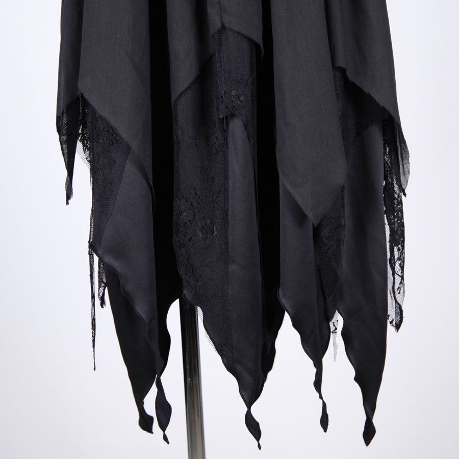 h.NAOTO hB.Roots　ロングスカート h.NAOTO 2026年新作発売予定》 【Vampire Triple-Layered Damage Lace