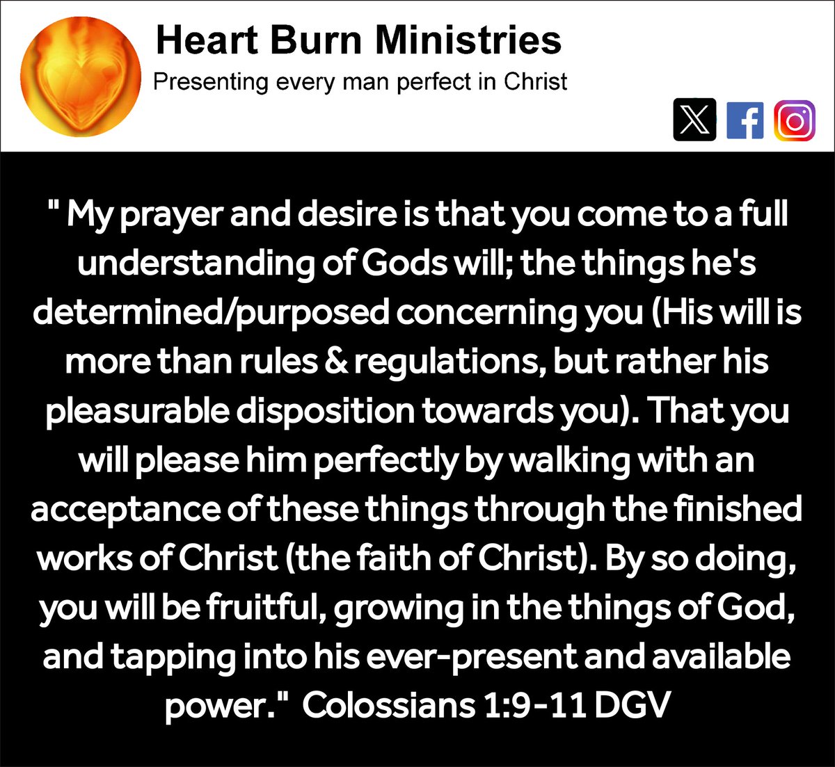 Are you trying to DO Gods will or accepting it as DONE.