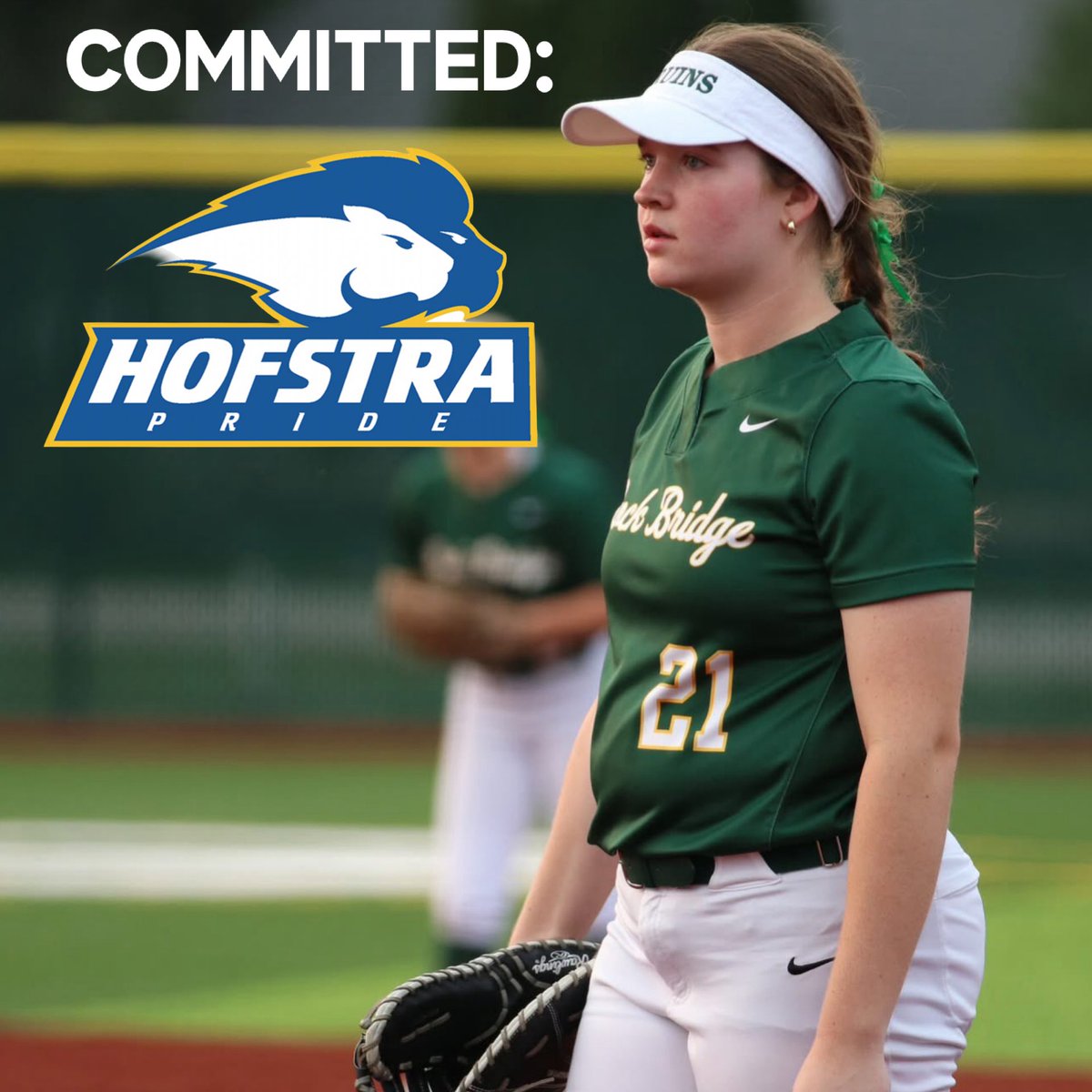 softball_rb's tweet image. Add another to the list! Excited for Kennedy and her family as she has committed to further her academic and athletic career at Hofstra University! #RepRockBridge