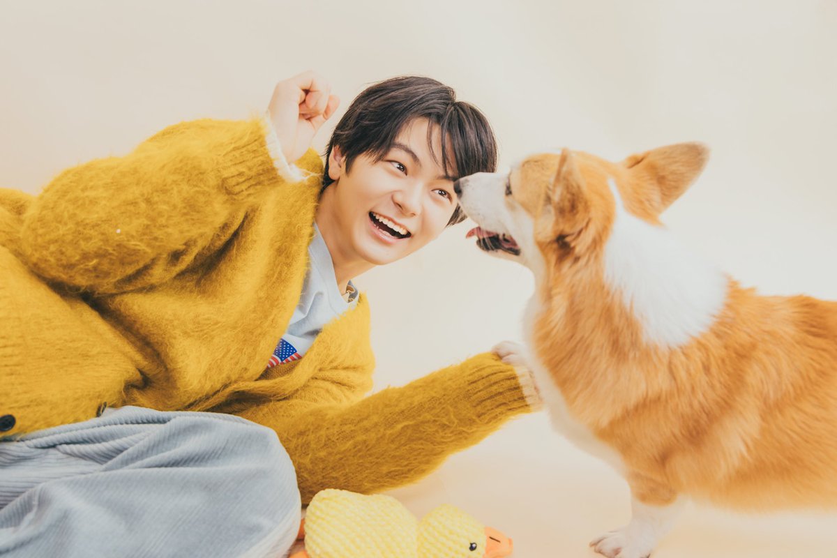 すごく楽しかったです！ウェルシュ・コーギーに会うのは初めてでした。

齋藤潤
─────────────
月刊わんこvol.25より抜粋
gekkanwanko.kawaiishop.jp/items/127783814