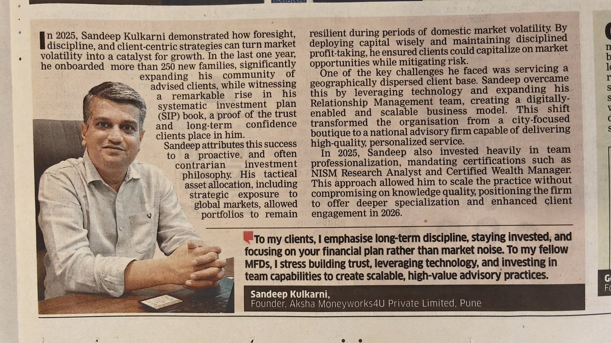 Sandeep Kulkarni tweet media