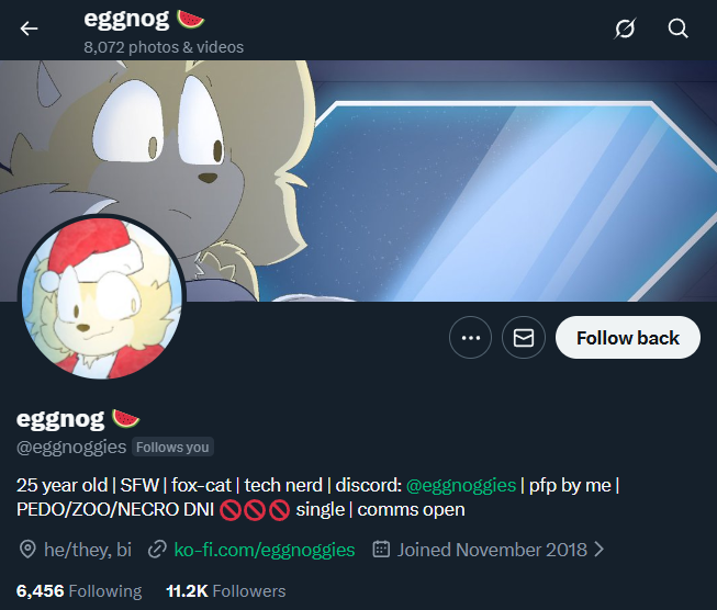 Do I give this fan a follow back