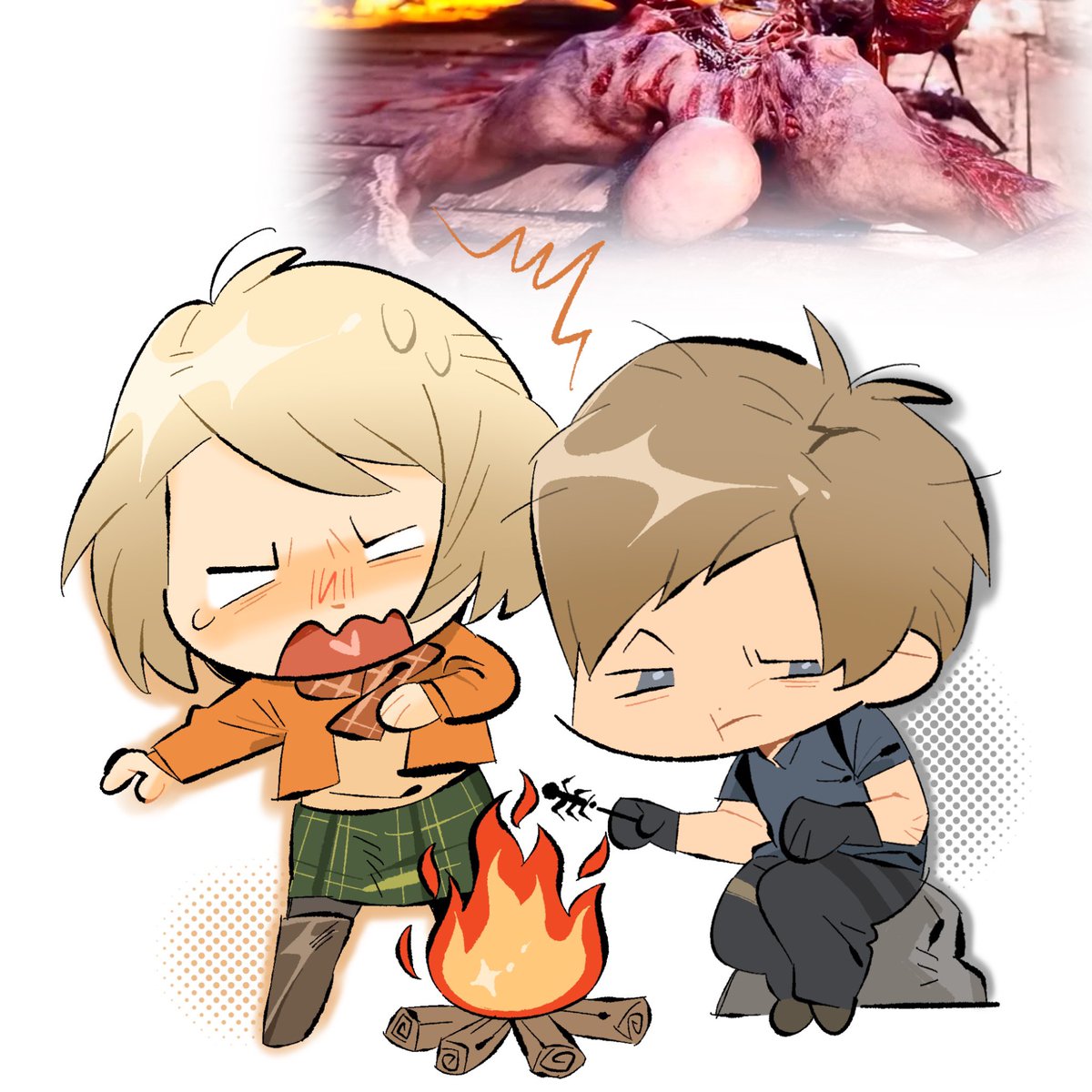 She rather die than eat dis shit💀
#residentevil #RE4remake #ResidentEvil4Remake