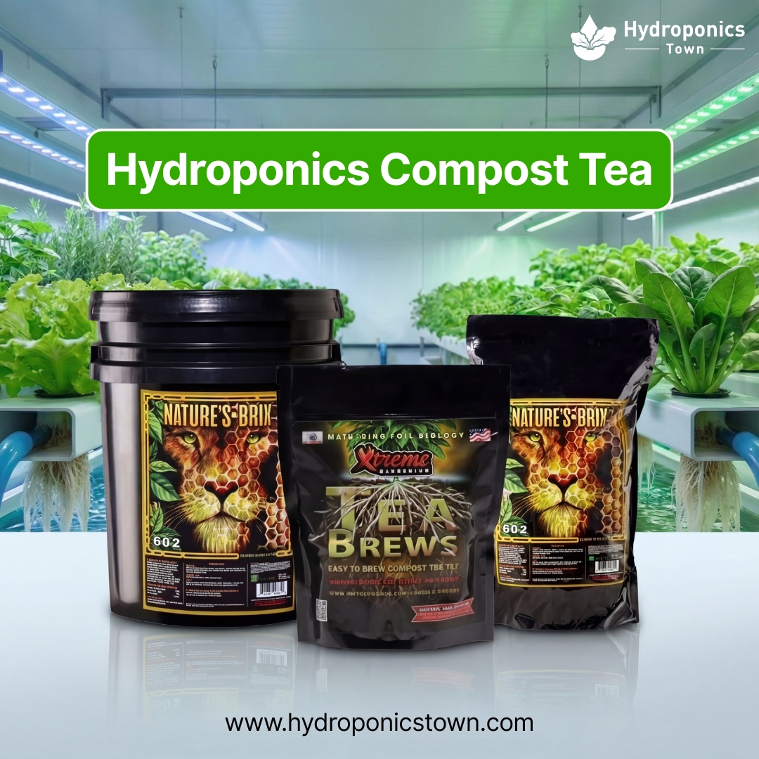 HydroponicsTown's tweet image. Fix nutrient lockout naturally.
Compost Tea balances water chemistry and boosts root health. 
Now at HydroponicsTown.

Shop now: bit.ly/49hzAUg

#Hydroponics #CompostTea #HydroponicsTown #IndoorGardening #OrganicHydroponics #RootHealth #GrowYourOwn #UrbanFarming