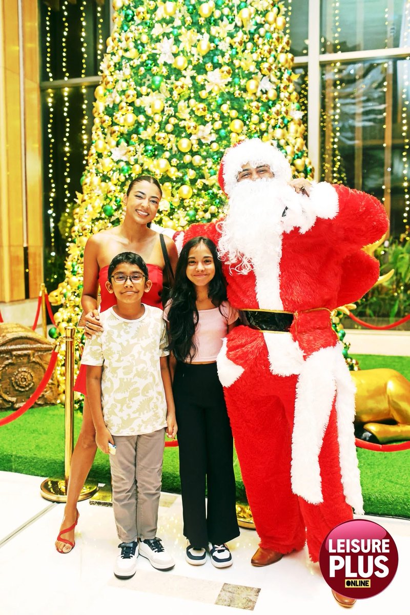 The Christmas Tree Lighting at Shangri-La Colombo was brought to life with junior guests joining hands in festive cheer to switch on the lights, filling the lobby with pure magic.

leisureplusonline.com/2025/12/18/enc… 

via <a href="/leisureplus/">Leisure Plus Online</a> #Christmas2025 #fyp