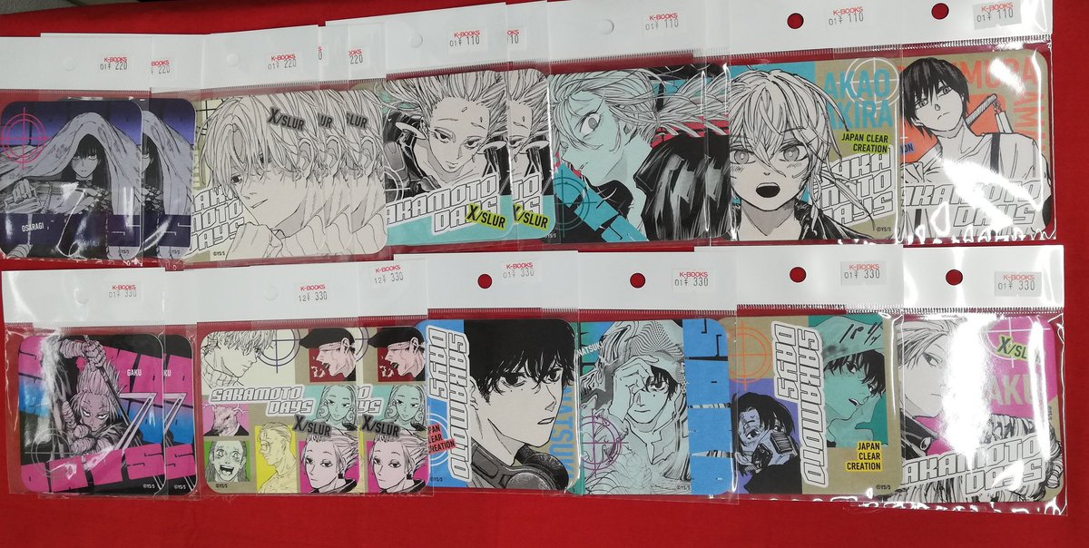 入荷情報】 『SAKAMOTO DAYS』より ◇アートコースター 第一弾 こちら