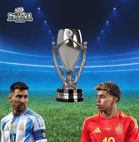 TribunaSportsMX's tweet photo. La Finalissima entre Argentina у España se jugará el próximo 27 de marzo en tierras Qataríes 
🇦🇷🏆🇪🇸
#finalíssima #afaseleccion #rref https://t.co/YRZQfqpLTa