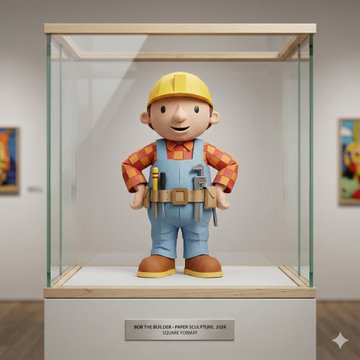 Turn your favourite cartoon characters into Museum display paper sculptures using Gemini Nano Banana