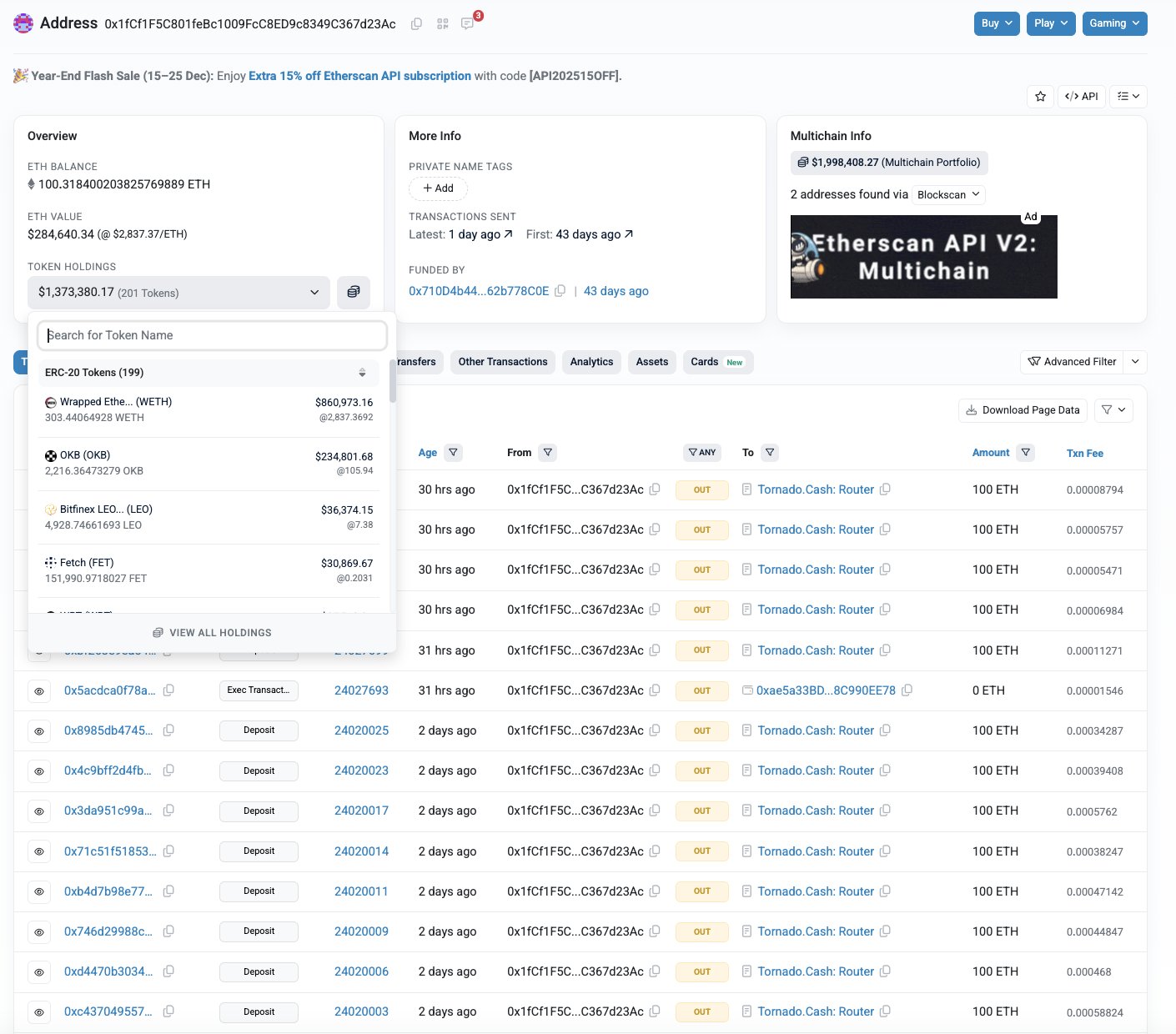 Ethereum Whale’s Wallet Drained of $27 Million After Private Key Leak