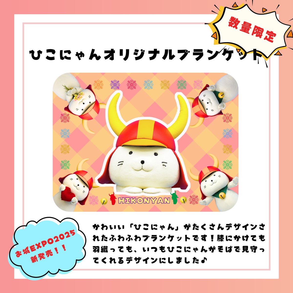 お城EXPO2025 情報📢✨/ ✨#ひこにゃん がいっぱい💕この季節に