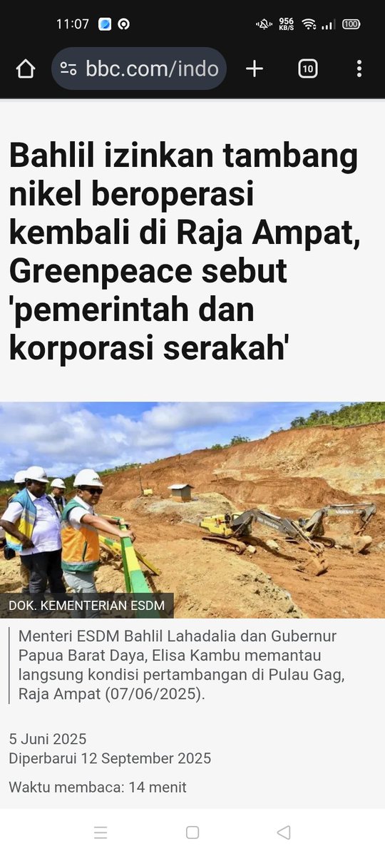 Pemerintah: "Raja Ampat terus dijaga, tak boleh rusak oleh wisatawan"

Also pemerintah: Mengizinkan kembali PT. Gag nikel beroperasi, meneruskan penghancuran ekosistem laut dan pulau kecil

Syarat jadi pemerintah memang harus hipokrit 👍