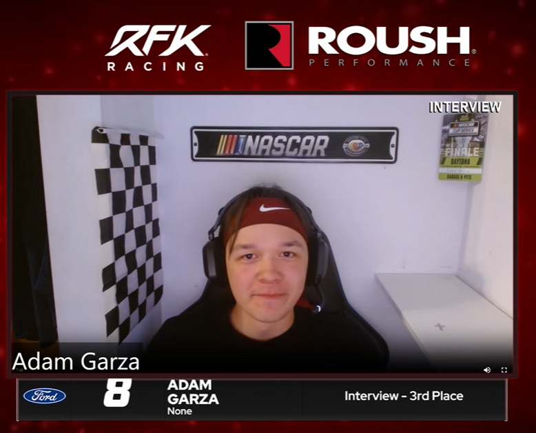 adam__garza's tweet photo. 🅿️3⃣ in The @RFKracing Holiday Showdown🥉‼️

Put the @CardanoRaceTeam machine on the pole and led the most laps, just lost control of the race late on restarts.

All things to learn from before the @ENASCARGG Qualifying Series!

Thank you @ROUSHPerf for this opportunity to race! https://t.co/nZs4lcJ0S7