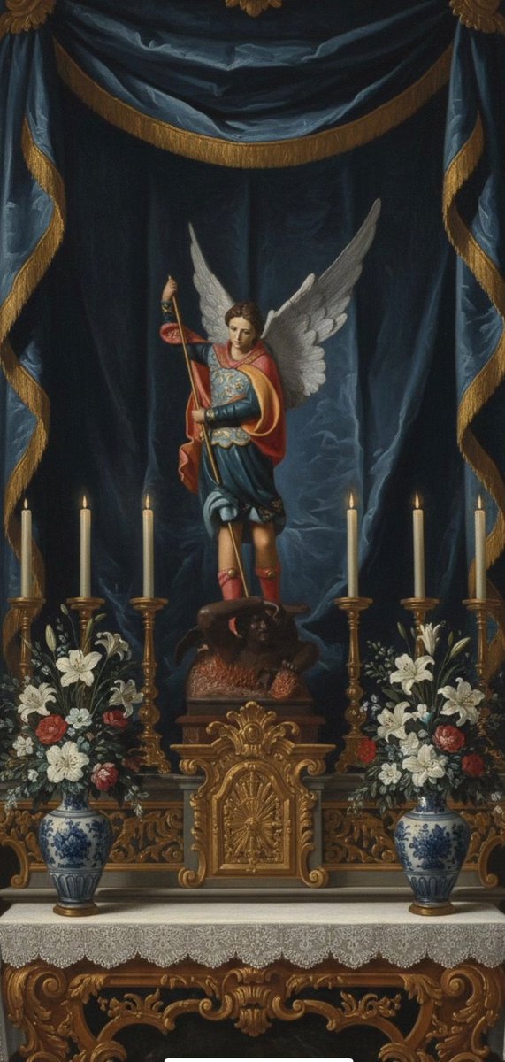 thattradgal's tweet image. St Michael the Archangel, protect us.