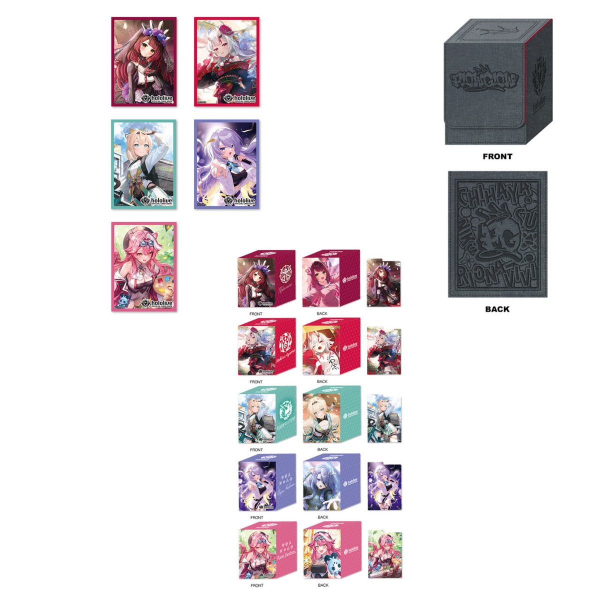 【おまけ付き！／最終値下げ】ホロカ6BOX hololive OFFICIAL CARD GAME オフィシャルホロカストレージボックス