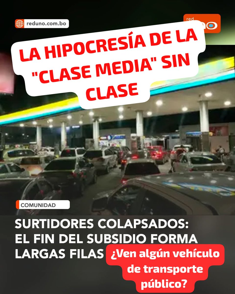 PatitaGastineZ's tweet photo. En estas filas no veo transporte público, sino autos de "clasemedieros" que odiaban la subvención.
La #Hipocresia de los sin clase.
Bien les había gustado la subvención del #Estado, no? https://t.co/6z8qKj85hb