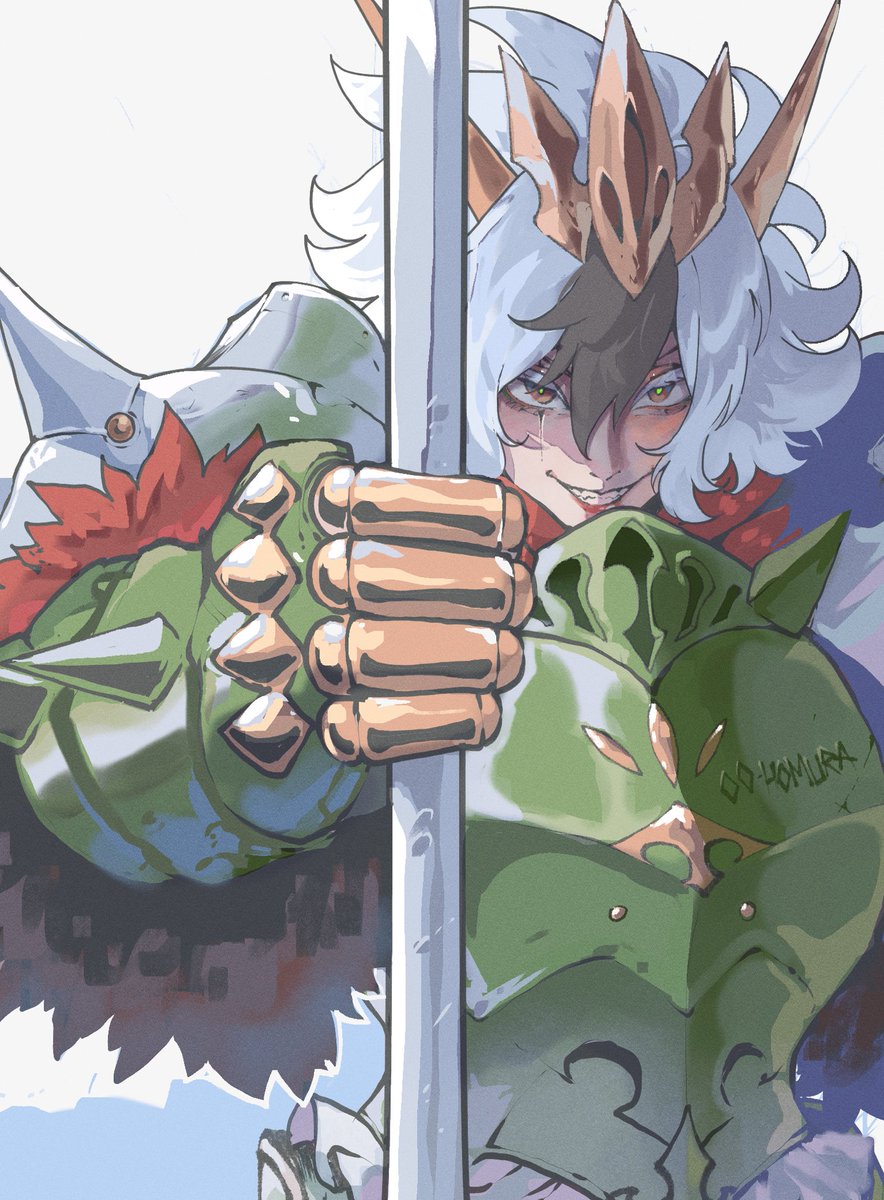 [oc] Painted some more of this freaky looking Chesnaught