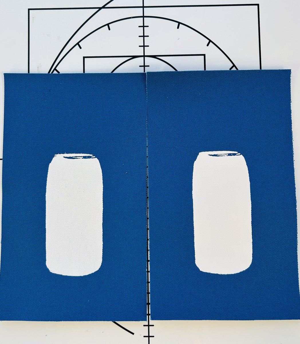 綺麗な牛乳🥛になるために、印刷を重ねて仕上げます😊
向かって左が昨日印刷
向かって右が本日印刷を重ねた方
白がくっきりして美味しそうになりました❤️