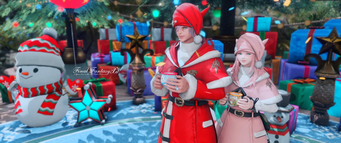 keke_FFXIV_'s tweet photo. 🎄星芒祭に行ってきた！🎄
#星芒祭2025 
#FF14 #XIV_PICTCLIP #GPOSERS #けけみるく https://t.co/zGG2DWVqYD