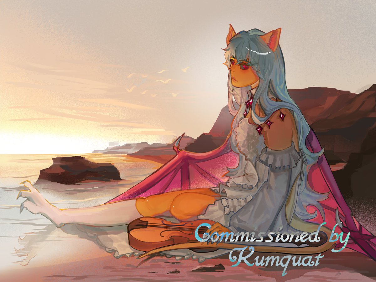ShafaskaDrmr's tweet photo. Commission for kumquat🍊 on Vgen! https://t.co/nCwN4CmfH9