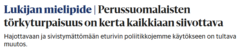 Nyt jyrähtää jo 'lukijakin'.

Huomenna jyrähtää Tauski ja ehkä vielä joku tempparitähti. 😡