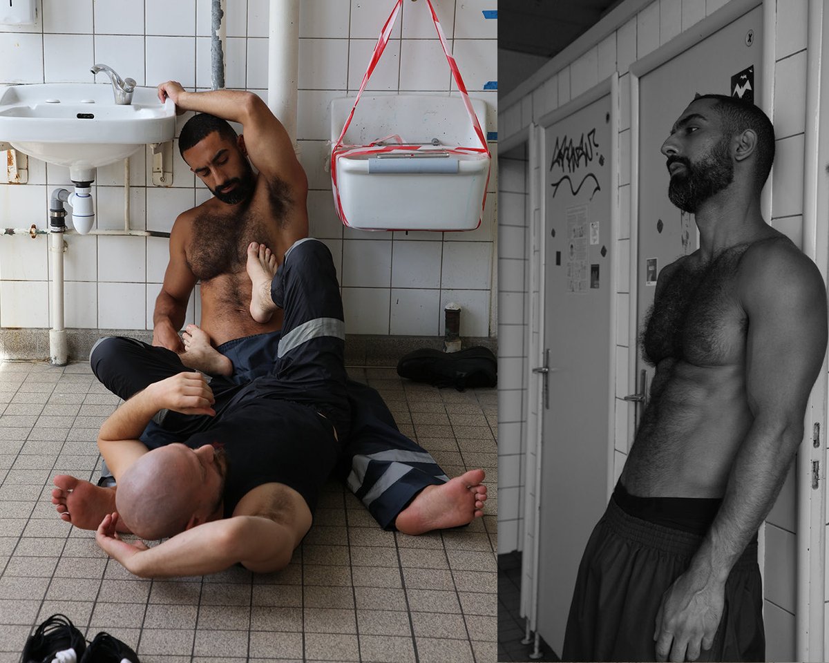 vellutat's tweet photo. Marc Martin, “Mauvaises Vies ?”, (“Cruising à Césure”) 2025.
Photographer : Marc Martin
Models : Benjamin + Ali
Galerie Obsession, Paris https://t.co/l3DzPLysXM