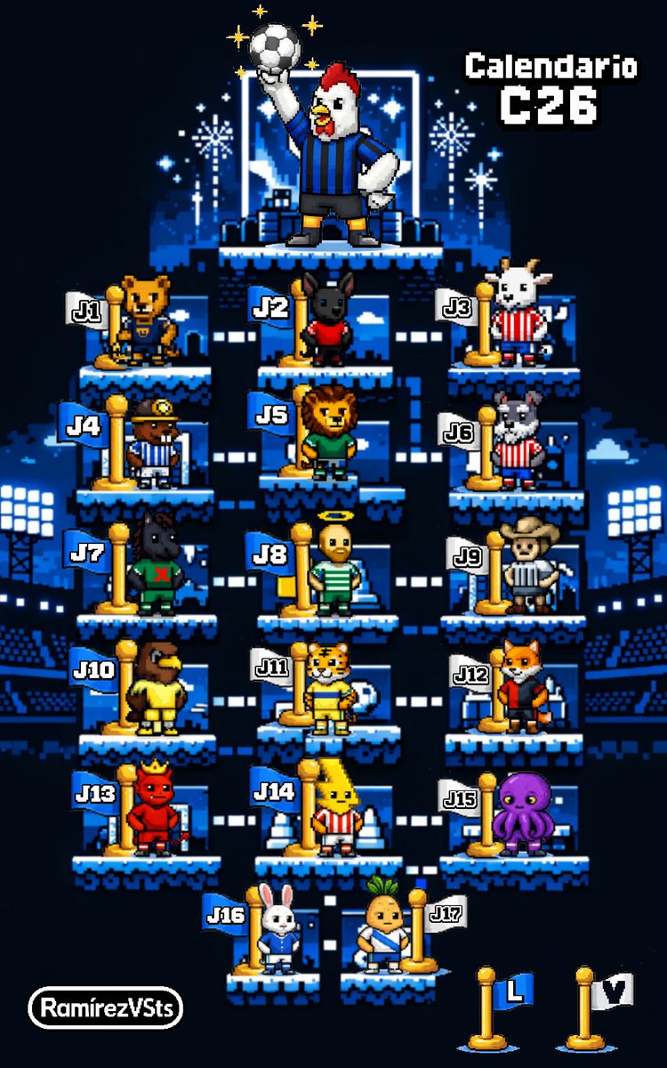 ramirezvsts's tweet image. Me puse creativo. 🐔🗓️

¡Press Start! 🎮