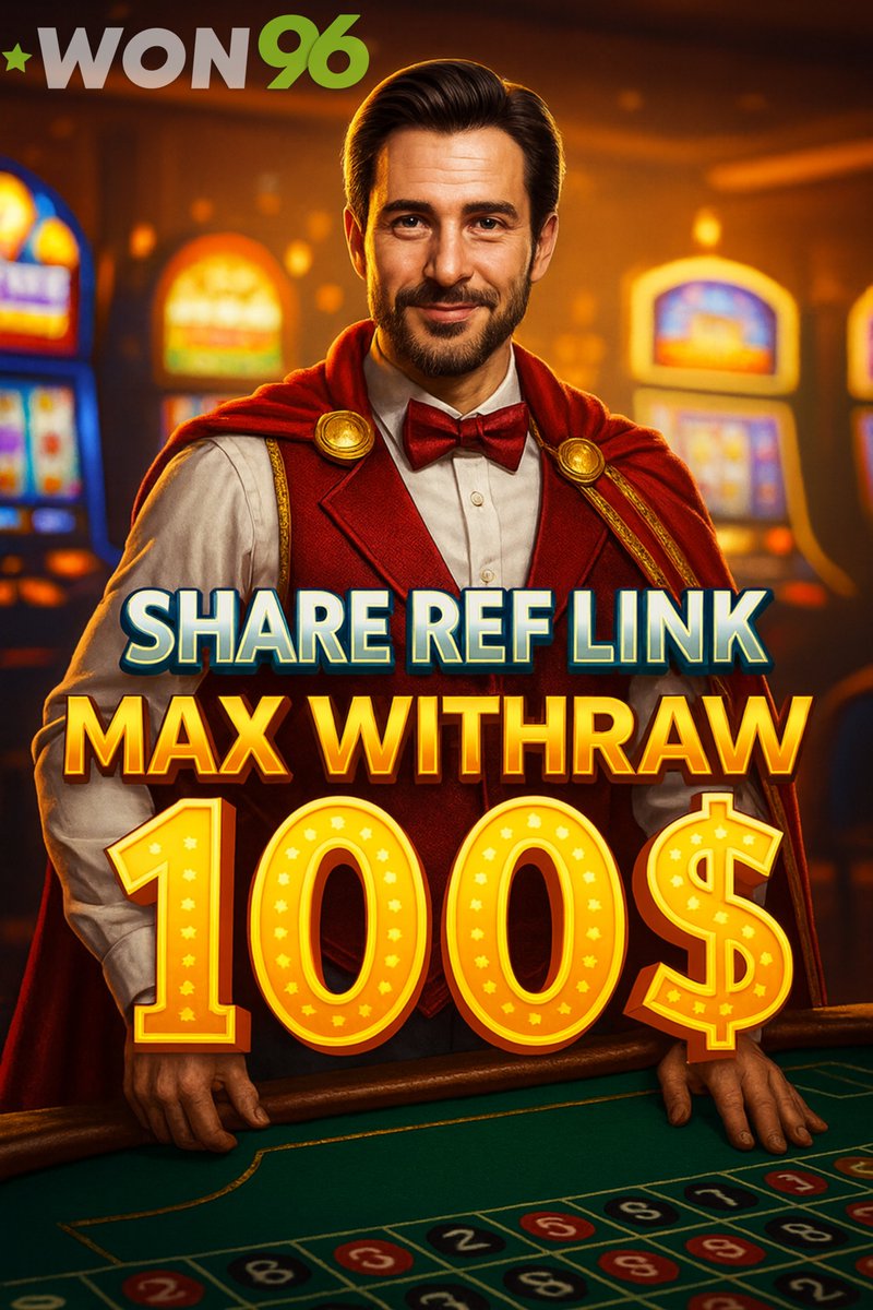 Won96Aud_fun's tweet photo. Oi legend! Wanna score some easy dosh?
Share ya ref link on WON96 and watch the bucks roll in!
Jump in, have a crack, and bag that 100$ like a proper weapon!

Play now 👉 https://t.co/0iJ04mjpjJ #WON96 #BigWin #AussieCasino https://t.co/Jsk1GXJBc6