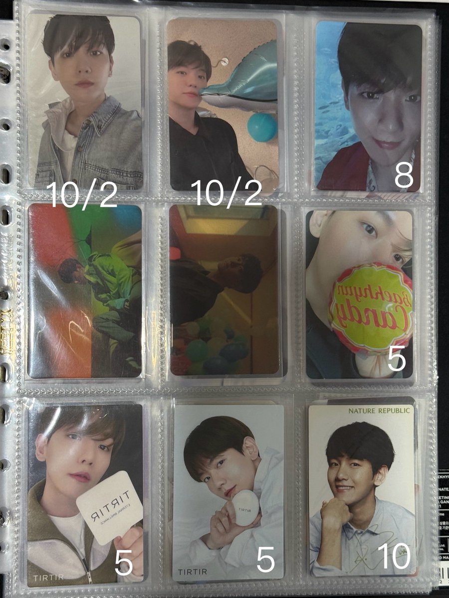 lbyeol2's tweet photo. WTS BAEKHYUN PC

💰Price in pic
⚠️Buy more can nego
📮RM8 WM RM15 EM

Dm if interested

#pasarexo #pasarexomy https://t.co/B6Gsau4JjZ