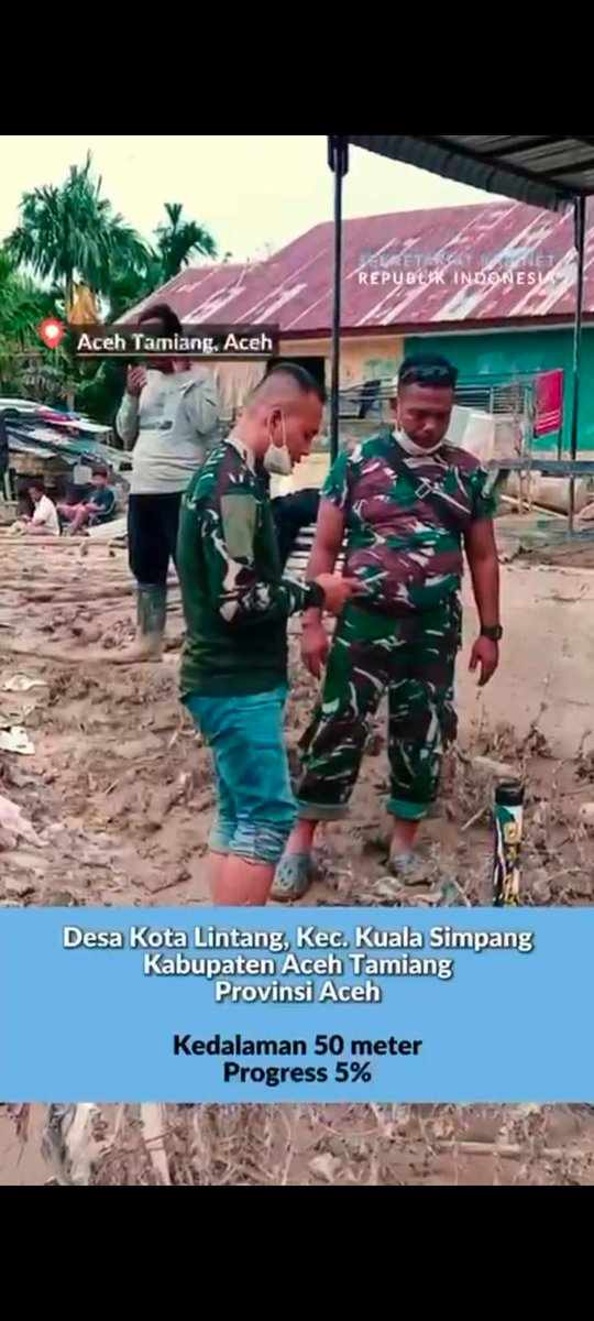 MomGrace213's tweet photo. Pemerintahan Prabowo bersama TNI Mobilisasi semua sarana untuk suplay kebutuhan pangan dan air bersih di lokasi Bencana.
#PrabowoBersamaRakyat
#MenteriDesaPeduliBencana
#PemerintahDanTNITanggapBencana
#PendampingDesaBantuSumatera

@prabowo
@YandriSusanto
@ArizaPatria https://t.co/3EWgS1XPAu