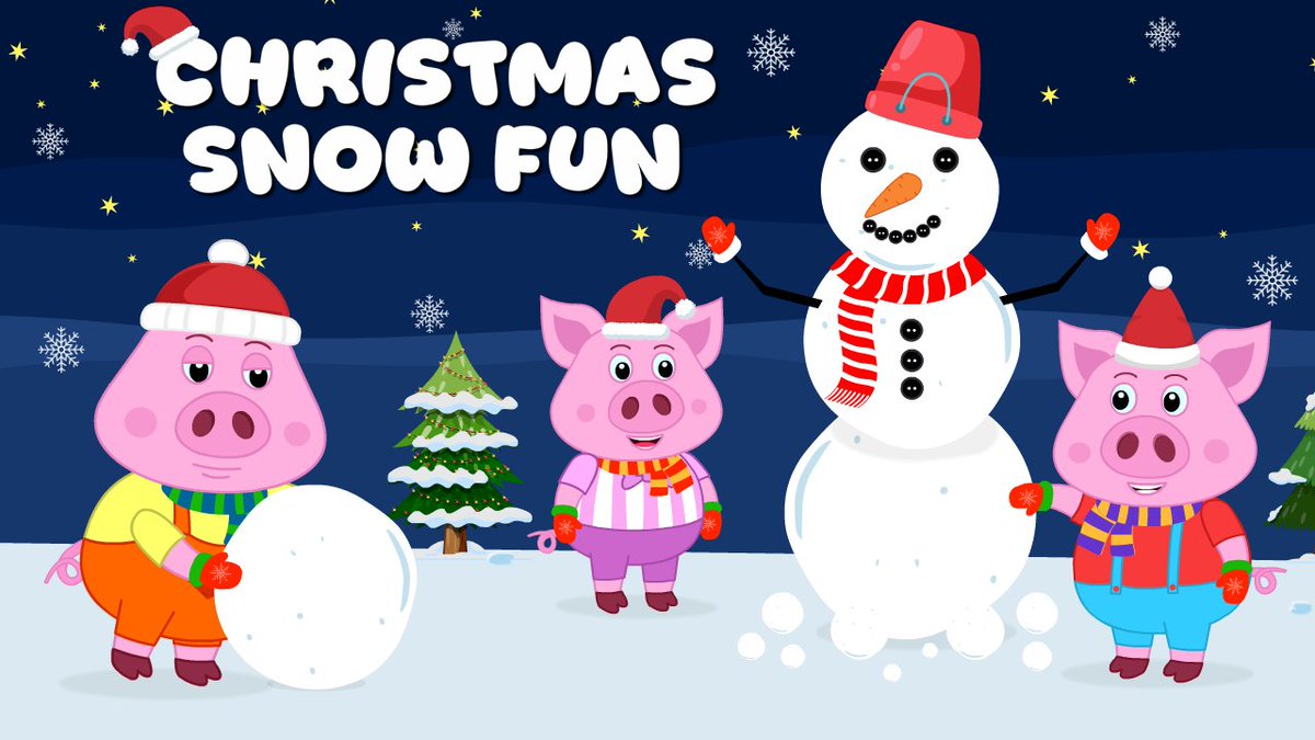 DonoPigs's tweet photo. Snowy Christmas Adventure ❄️🐷 | Fun Winter Story for Kids | Happy Christmas
https://t.co/iEpQkbzrKs
❄️🎄 Snowy Christmas Fun with Hammy, Bacon &amp; Porky! 🎄❄️

It’s Christmas week, and the whole town is covered in sparkling snow! https://t.co/gfb5i1rlR5