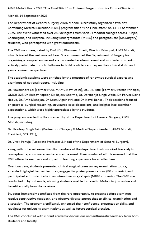 AIMS Mohali tweet media