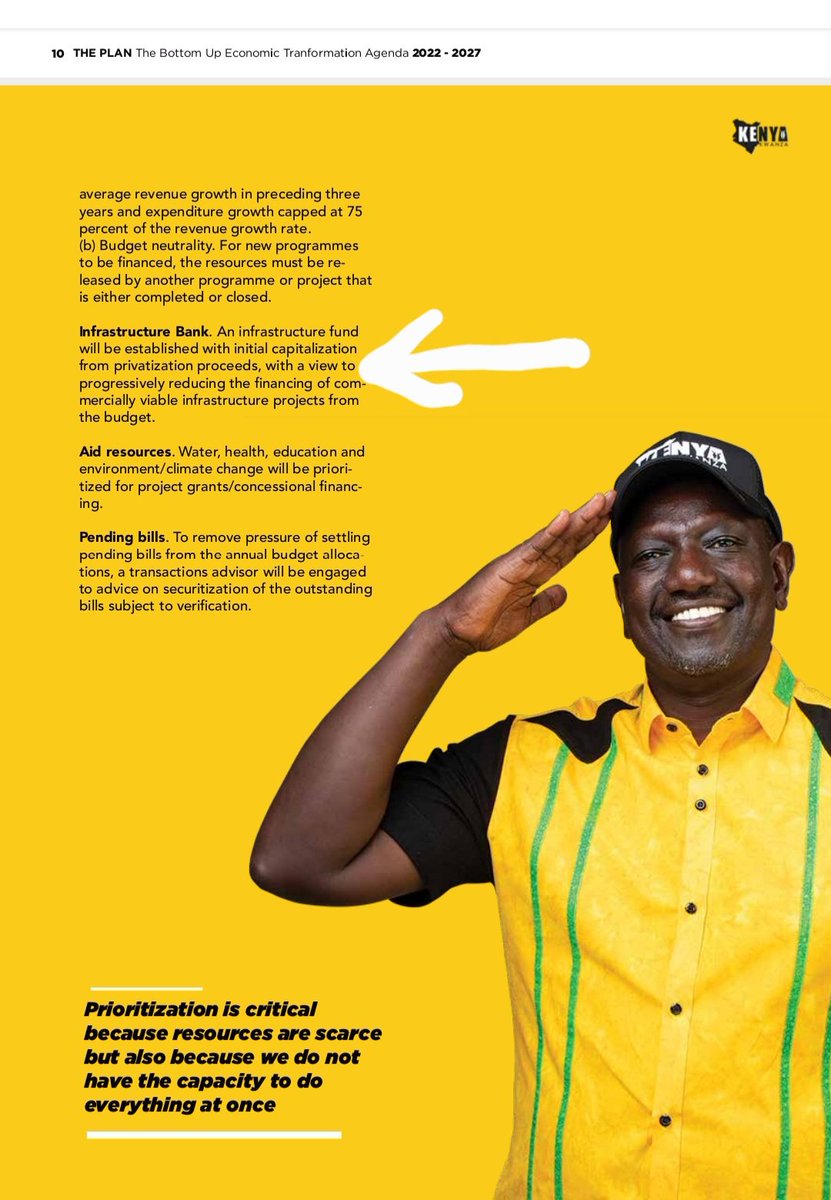 Williamsrotich's tweet photo. @NdindiNyoro, you actively campaigned for this administration in 2022 fully aware that the Infrastructure Fund was part of its manifesto. What has changed since then? Would you be raising the same concerns today if you were still serving as the Budget Chair in Parliament? https://t.co/fGdXEteA1p