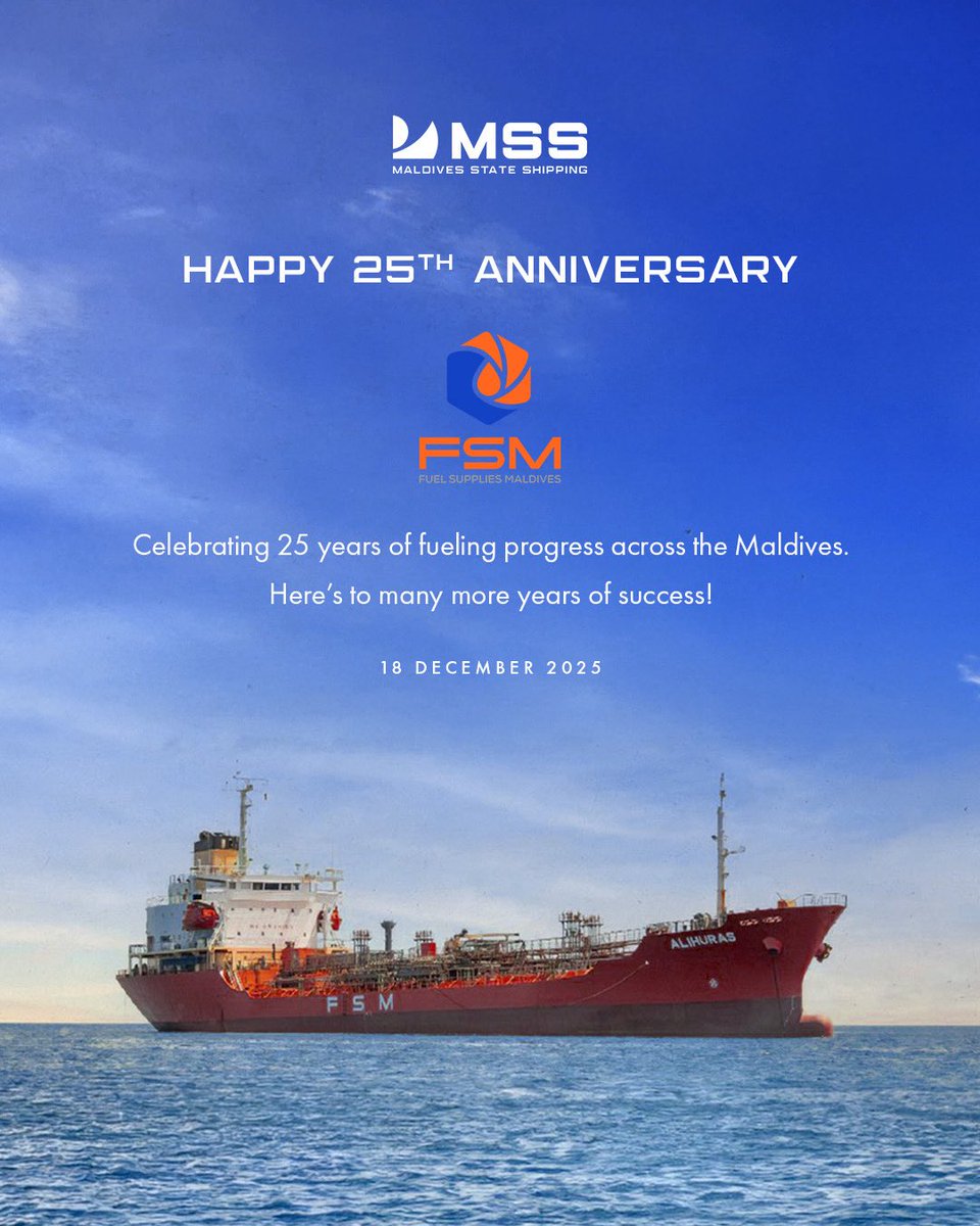 Happy 25th Anniversary  <a href="/FuelSuppliesMv/">FSM</a>