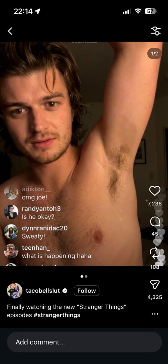 what uh- what’s going on on instagram…