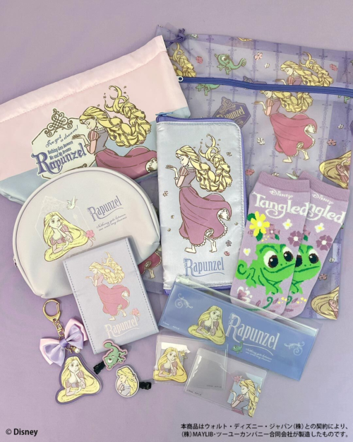 サンキューマート『ラプンツェル』コラボ！アクキー、ポーチ、エコ