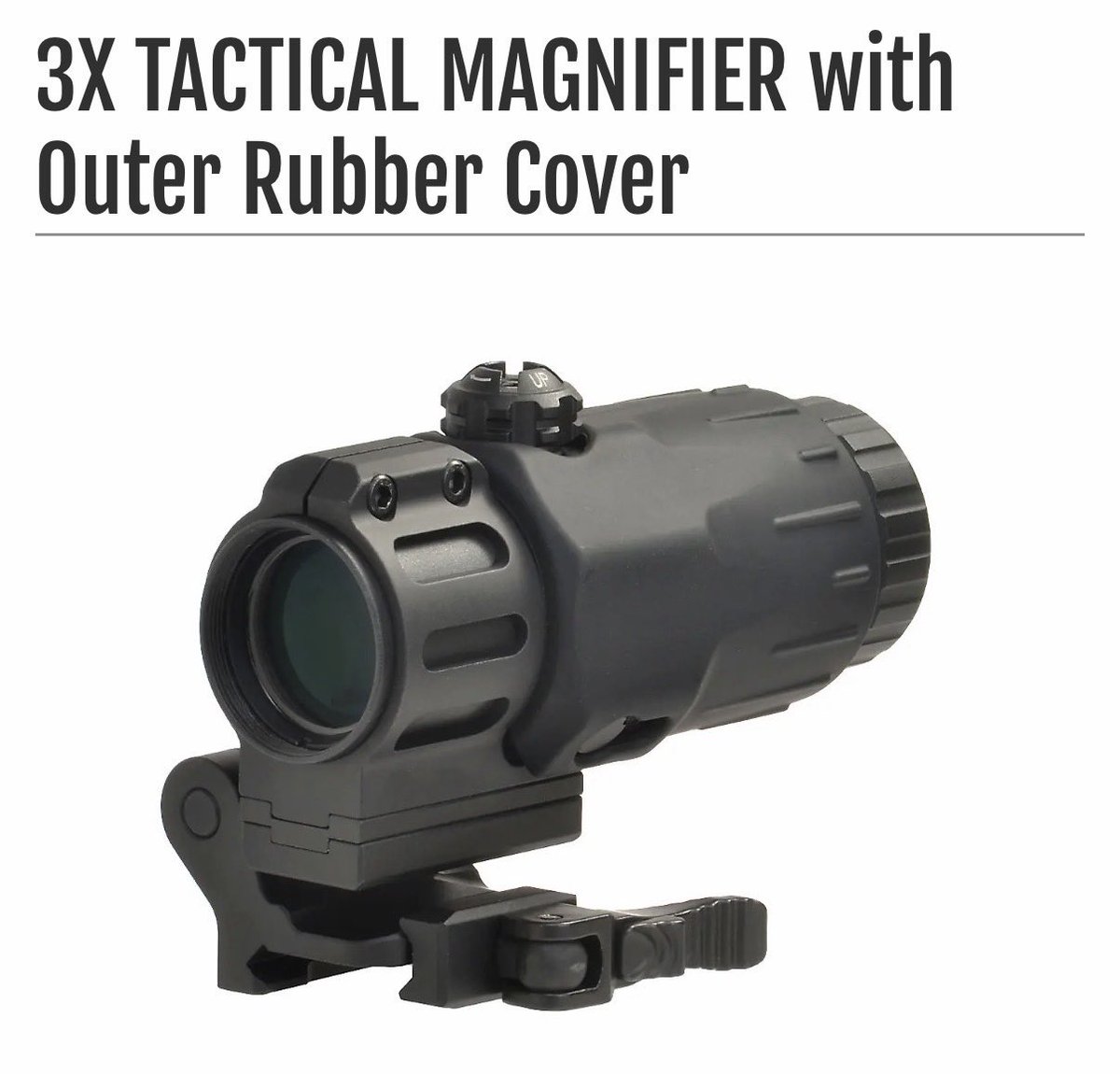 入荷情報】 NOVEL ARMS •COMBAT T1 EVO •3X TACTICAL MAGNIFIER with