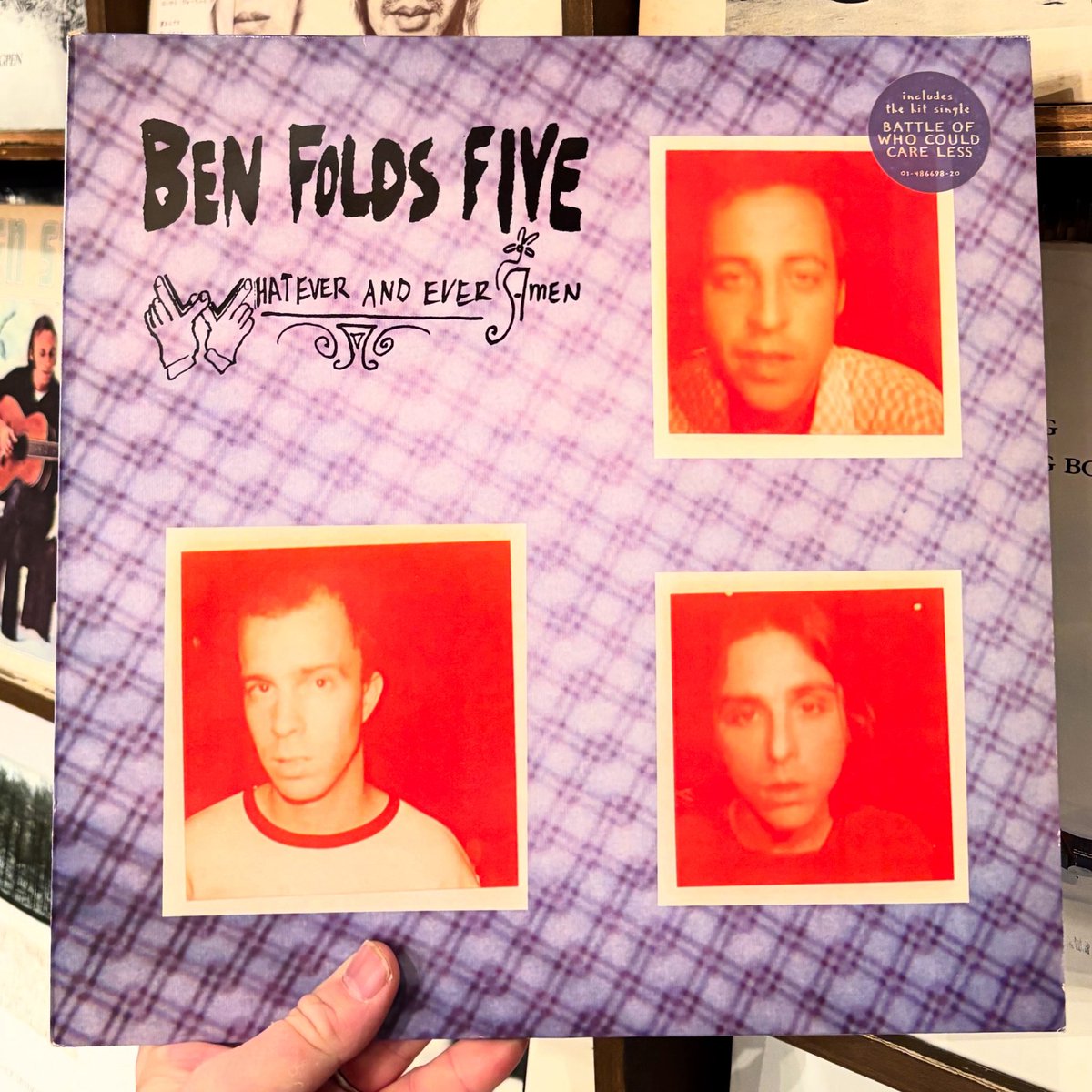 Ben Folds Five / Whatever And Ever Amen LP入荷🎉 97年の名盤