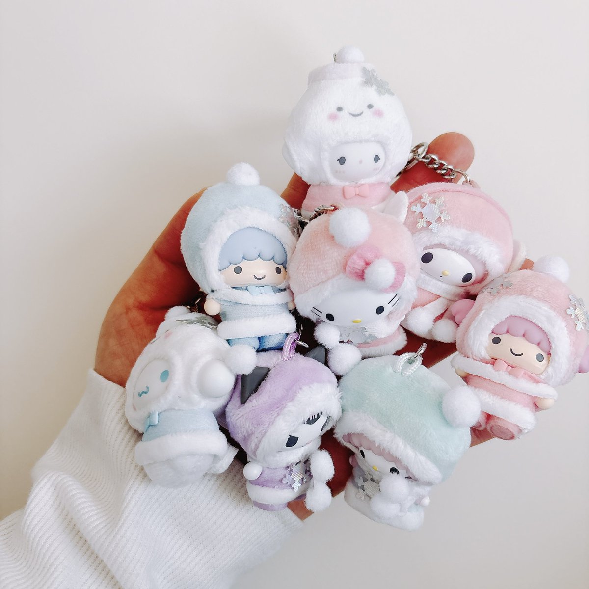 今日発売の新作 ちびっともシリーズ買ってきた🤍雪の精はBOX買いで