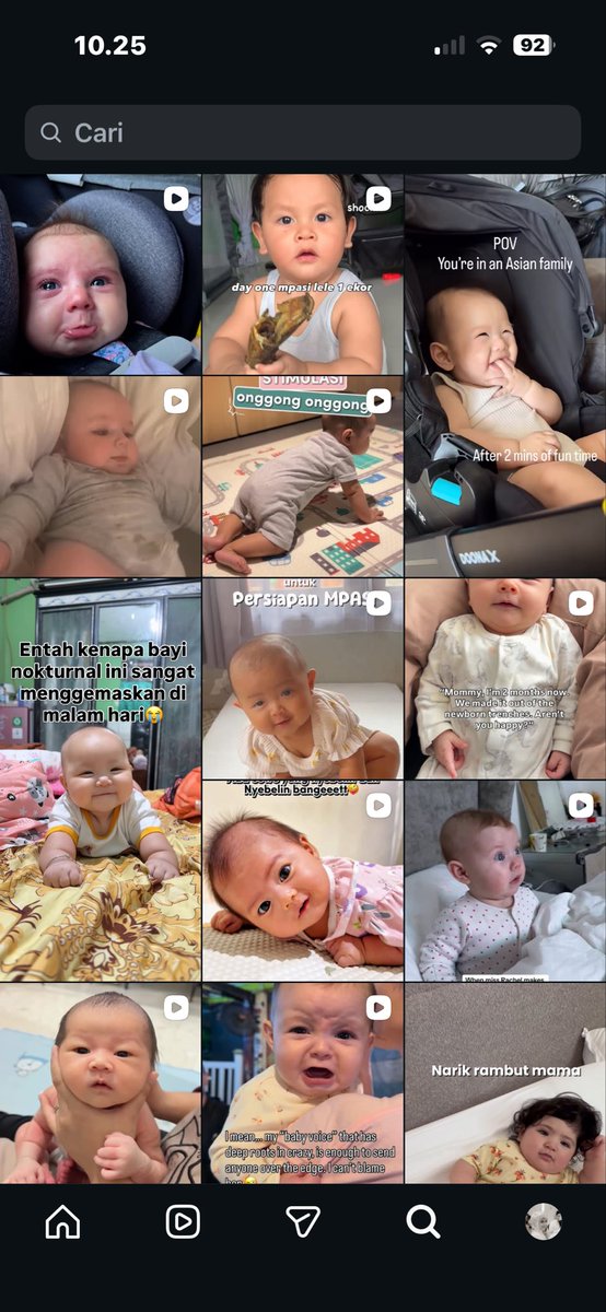 jarang nonton setelah punya bayi, reels + fyp aku isinya info parenting. hidupku skrng berubah🥰❤️