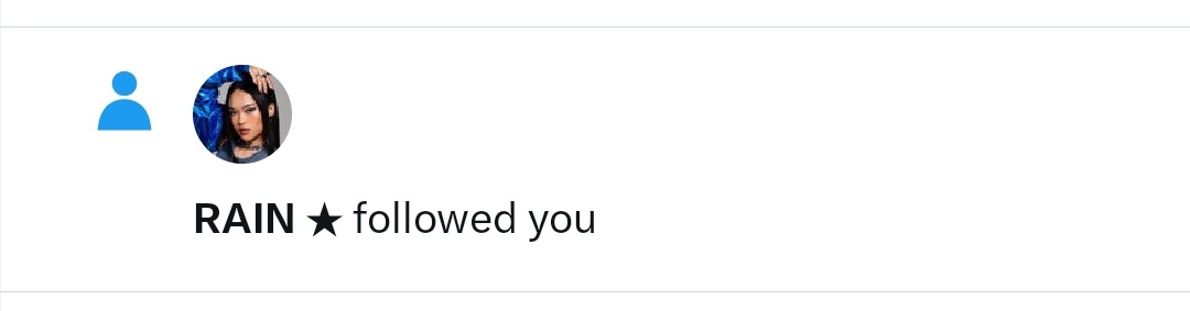 RainSTREAMofc's tweet photo. Not just a follow, but a special moment on Rainstream OFC 

Another reason to keep supporting Rain, always 🔥 https://t.co/BWhh8rlQGU