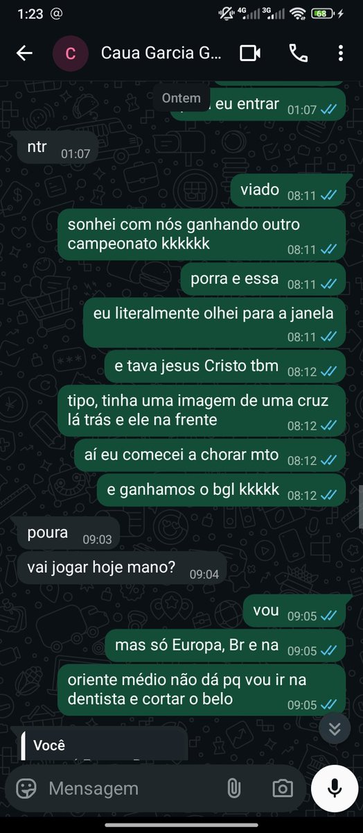 isso aqui foi absurdo pprtq